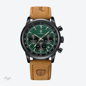 Accessoire de mode masculin avec chronographe intégré