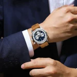 Chronographe pour homme, parfait pour un look moderne