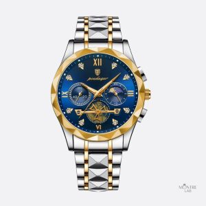 Montre Chronographe Homme Quartz Luxe Multifonction