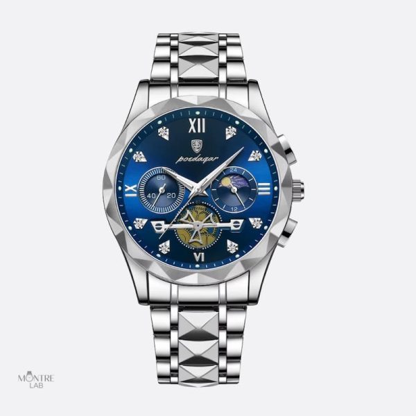 Montre luxe pour homme au style sportif et raffiné