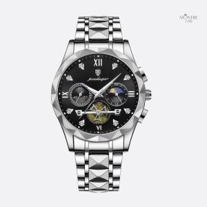 Chronographe avec affichage précis et fonctionnalités variées