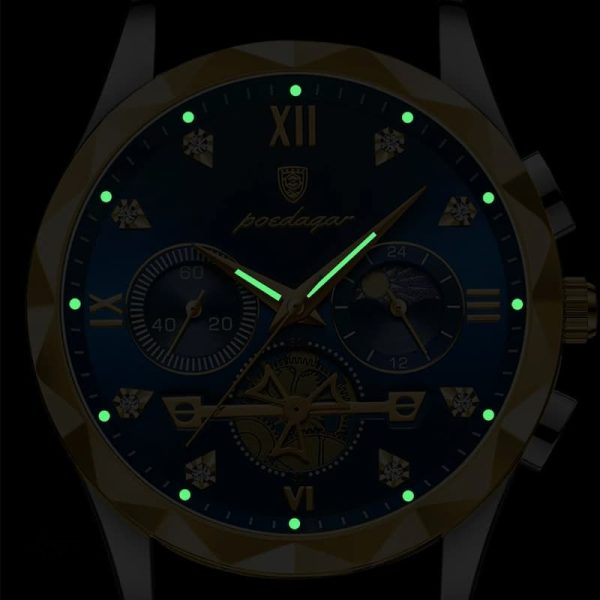 Chronographe moderne pour un usage quotidien élégant