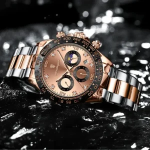 Montre Quartz Design Élégante pour Homme