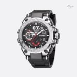 Montre sport chronographe homme à double affichage