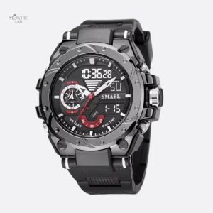 Montre sportive homme, design chronographe moderne