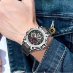 Design élégant de montre sport pour homme actif