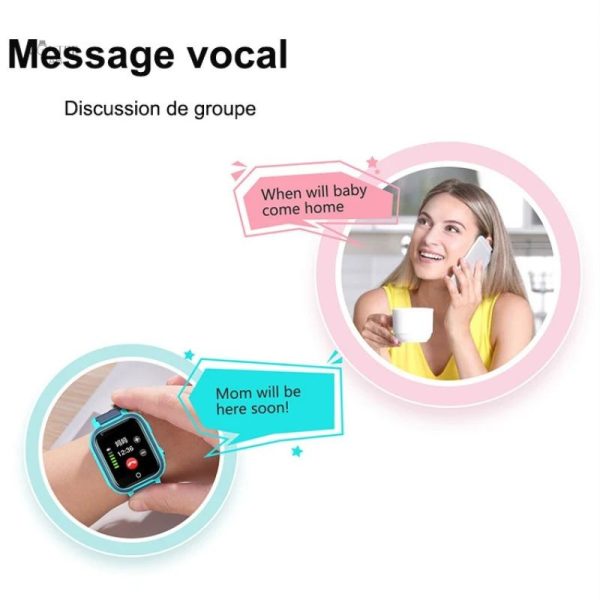 Accessoire technologique pour enfants : montre 4G avec fonctionnalités de sécurité