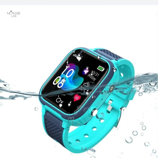 Montre connectée pour enfants avec signalement de sécurité