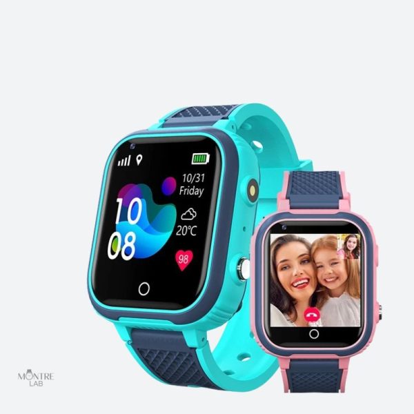 Montre enfant avec GPS et appel vidéo pour une sécurité accrue