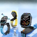 Montre intelligente enfant avec caméra rotative