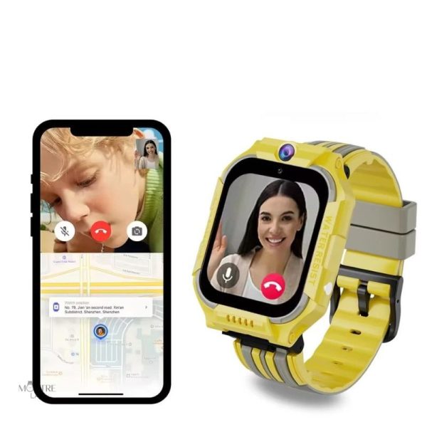 Montre avec caméra à 360 degrés pour jeunes utilisateurs
