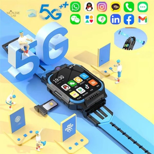 Montre connectée pour enfants, design ludique et pratique