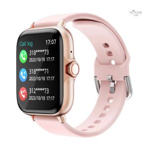 Montre Dorée Femme avec Fonctionnalités Connectées