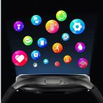 Montre intelligente avec écran tactile AMOLED