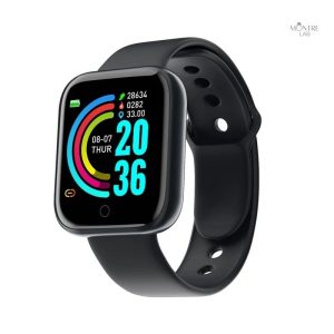 Montre femme Bluetooth rose, idéale pour le bien-être