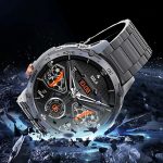 Montre homme avec fonction d'appel et connectivité Bluetooth