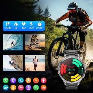 Accessoire intelligent pour homme avec assistant vocal intégré