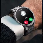 Montre connectée masculine avec fonctionnalités avancées d'appel