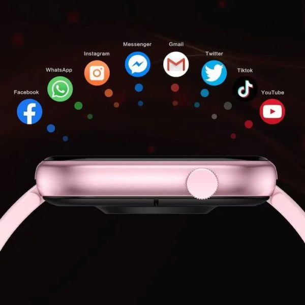 Design moderne de montre connectée pour homme