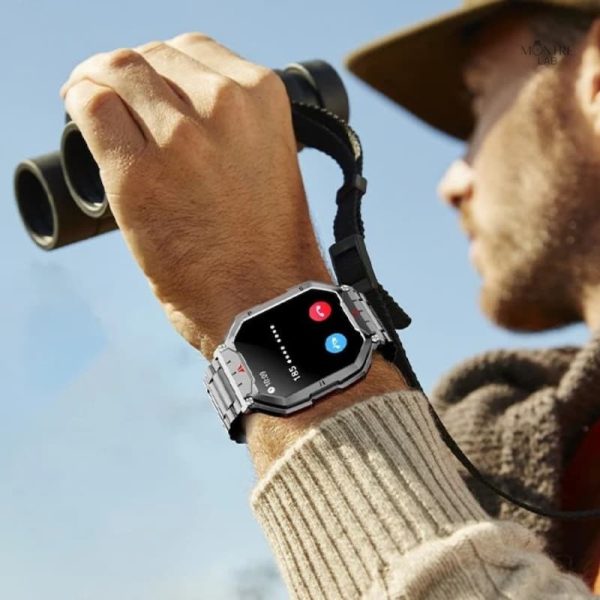 Accessoire de sport connecté pour homme, idéal en extérieur