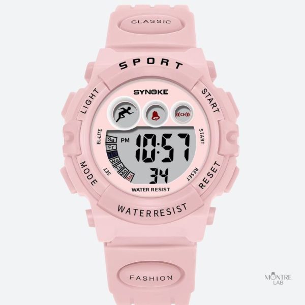 Montre enfant robuste et antichoc pour les activités quotidiennes