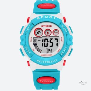 Accessoire enfant : montre digitale résistante à l'eau jusqu'à 50m