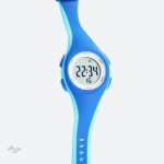 Montre étanche pour enfant en silicone coloré