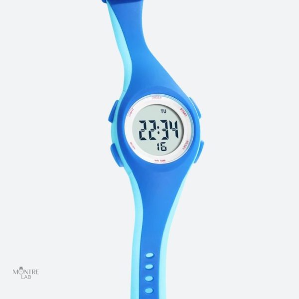 Montre étanche pour enfant en silicone coloré