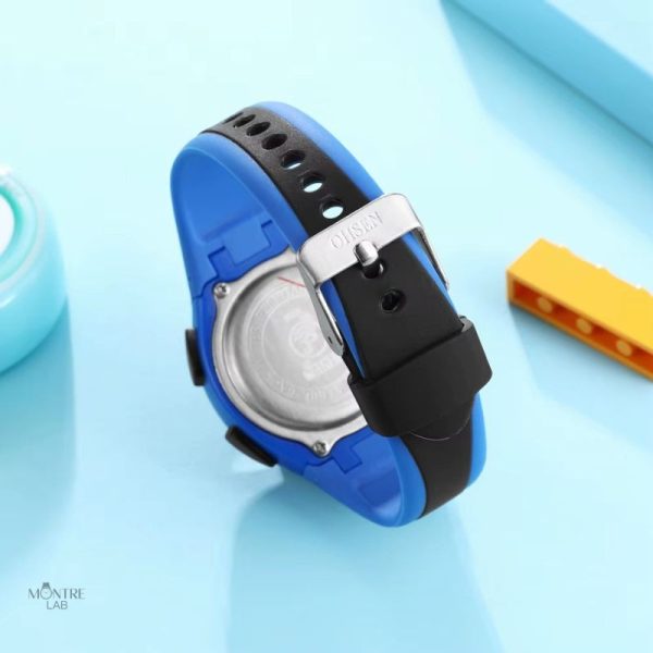 Montre numérique enfant, silicone flexible et imperméable