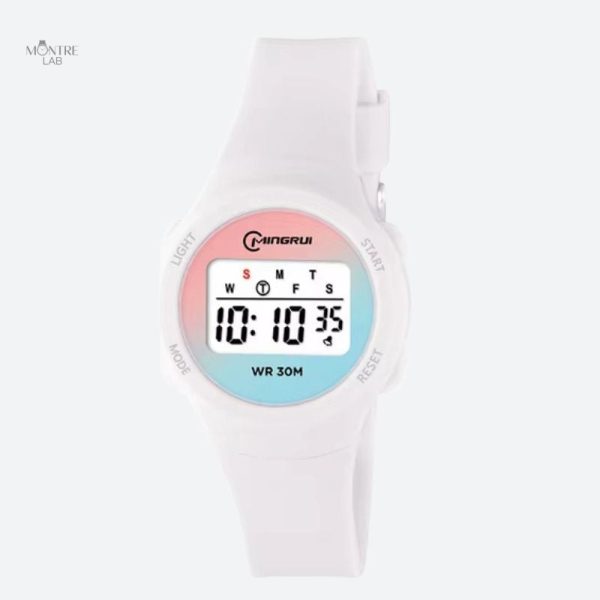 Montre sportive pour enfant avec affichage digital