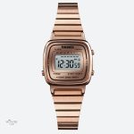 Montre digitale femme design carré rétro élégante