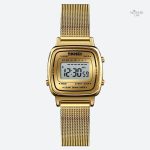 Accessoire tendance pour femme, montre digitale élégante