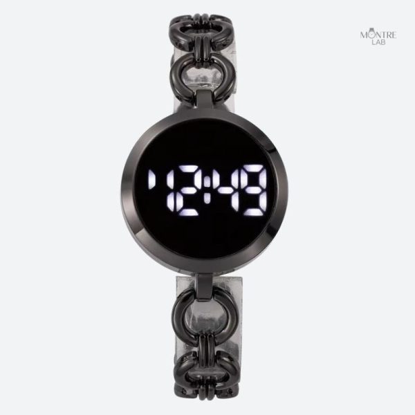 Design chic de montre digitale pour un style raffiné