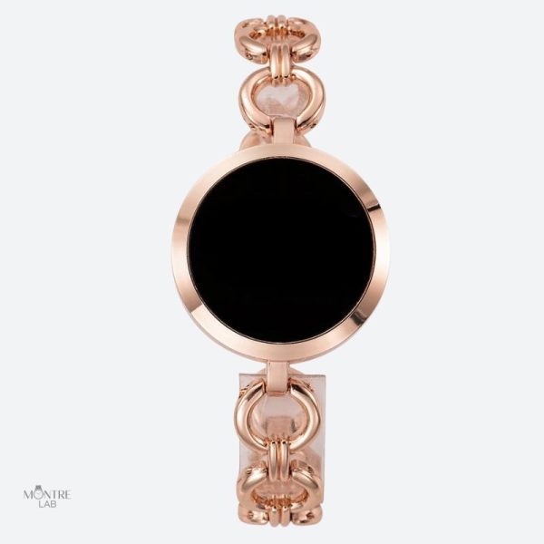 Élégante montre digitale pour femme avec maille stylée