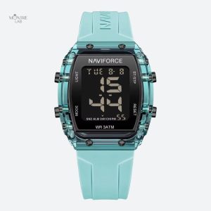 Montre digitale Tonneau pour femme, style moderne
