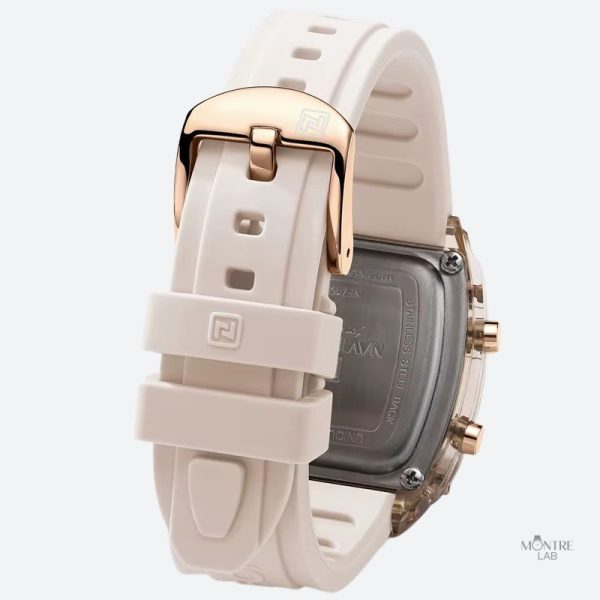 Style contemporain : montre digitale femme étanche