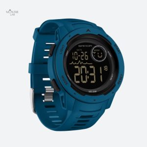 Montre numérique sportive pour homme, design moderne