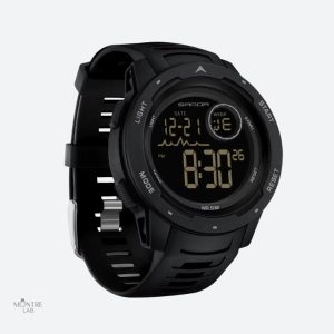 Bracelet silicone pour montre digitale homme, confort optimal