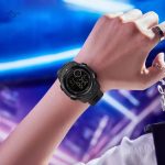 Accessoire tendance pour homme, montre digitale en silicone