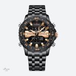 Design contemporain de montre digitale pour homme