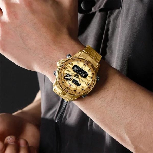 Chronographe digital homme, parfait pour un usage quotidien