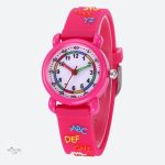 Montre silicone pour enfants, idéale pour apprendre l'heure