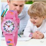 Accessoire éducatif pour enfants, montre résistante à l'eau
