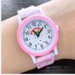 Montre enfant en silicone pour apprendre à lire l'heure