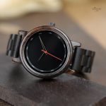 Montre minimaliste en bois pour homme