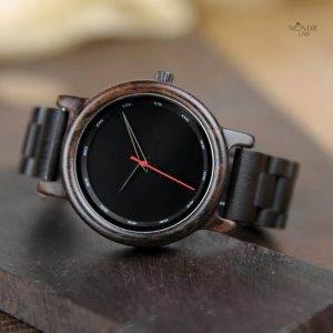 Montre minimaliste en bois pour homme
