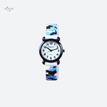 Accessoire tendance pour enfants, montre quartz camouflage 3 ans