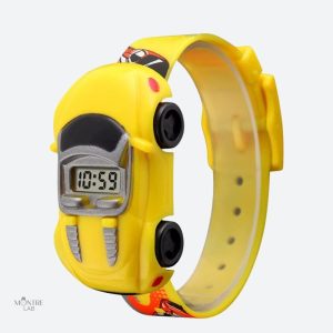 Montre digitale enfant 3 ans avec motif voiture