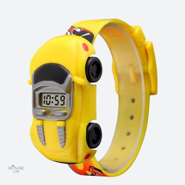 montre-enfant-3-ans-digitale-voiture-1 Montre digitale enfant 3 ans avec motif voiture