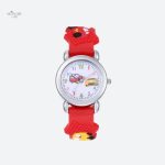 Montre colorée pour enfant, thème voiture amusant
